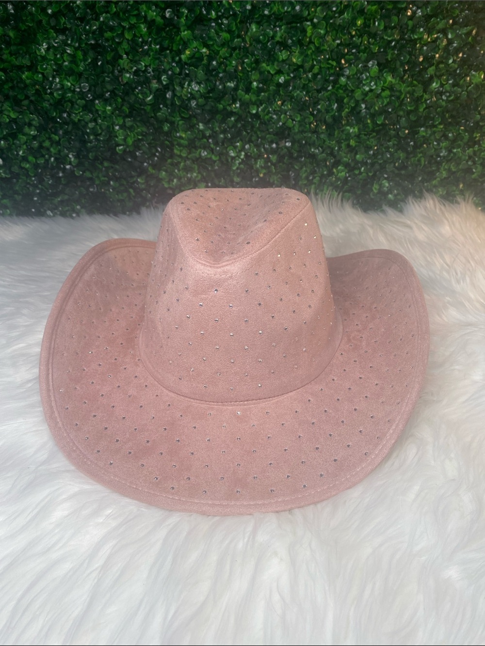 Women's Pink Rhinestone Cowboy Hat